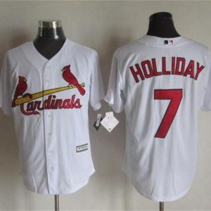 Cardinals #7 Matt Holliday White New Cool Base Stitched Jersey