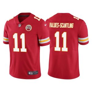 Kansas City Chiefs #11 Marquez Valdes-Scantling Red Vapor Untouchable Limited Stitched Football Jersey
