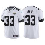 Jacksonville Jaguars #33 Devin Lloyd White Vapor Untouchable Limited Stitched Jersey