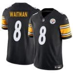 Pittsburgh Steelers #8 Corliss Waitman Black 2024 F.U.S.E. Alternate Vapor Untouchable Limited Stitched Jersey