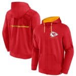 Kansas City Chiefs Red Defender Evo Full-Zip Hoodie