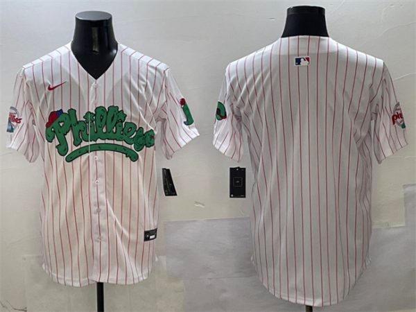 Philadelphia Phillies Blank White Phanatic Limited Stitched Jersey