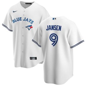Toronto Blue Jays #9 Danny Jansen White Cool Base Stitched Jersey