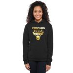 Chicago Bulls Gold Collection Pullover Hoodie Black