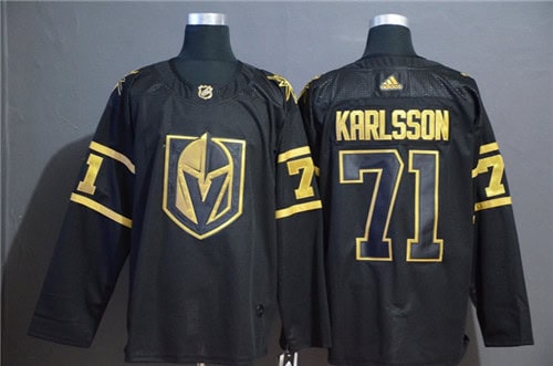 Vegas Golden Knights #71 William Karlsson Black Golden 2019 All-Star Game Jersey
