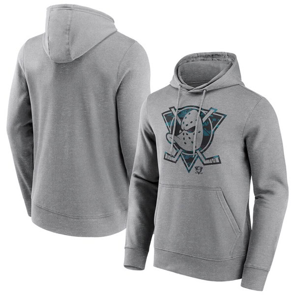 Anaheim Ducks Grey Summer Beach 2 Hoodie