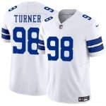 Dallas Cowboys #98 Payton Turner White 2025 F.U.S.E. Vapor Untouchable Limited Stitched Jersey