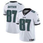 Philadelphia Eagles #87 Jahan Dotson White Vapor Untouchable Limited Stitched Jersey