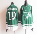 Sharks St Patty's Day #19 Joe Thornton Teal Stitched Jersey