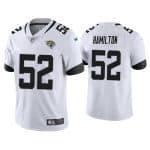 Jacksonville Jaguars #52 Davon Hamilton White Vapor Untouchable Limited Stitched Jersey