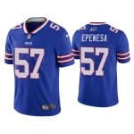 Buffalo Bills #57 A.J. Epenesa Blue Vapor Untouchable Limited Stitched Jersey