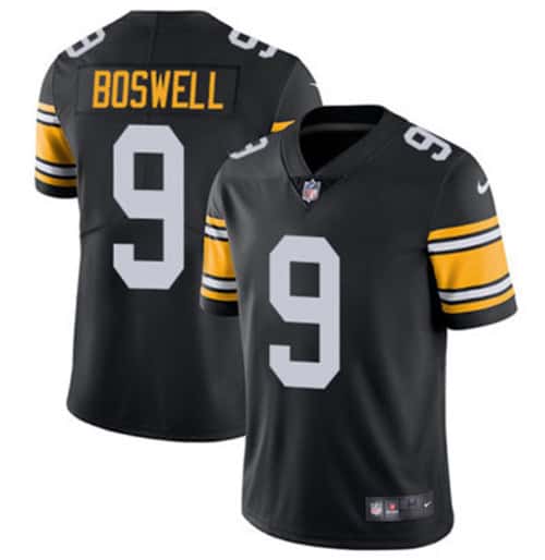 Pittsburgh Steelers #9 Chris Boswell Black Vapor Untouchable Stitched Jersey