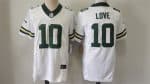 Green Bay Packers #10 Jordan Love White Vapor 2024 F.U.S.E. Limited Stitched Jersey