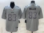Las Vegas Raiders #83 Darren Waller Gray Atmosphere Fashion Stitched Jersey