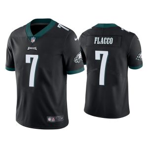 Philadelphia Eagles #7 Joe Flacco Black Vapor Untouchable Limited Stitched Jersey