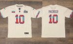 Kansas City Chiefs #10 Isiah Pacheco White Super Bowl LVII Patch Vapor Untouchable Limited Stitched Jersey