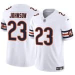 Chicago Bears #23 Roschon Johnson White 2023 F.U.S.E. Vapor Stitched Jersey