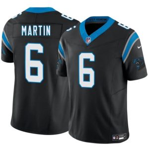 Carolina Panthers #6 Sam Martin Black 2025 F.U.S.E. Vapor Limited Stitched Jersey