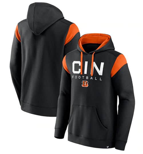 Cincinnati Bengals Black Call The Shot Pullover Hoodie