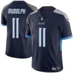Tennessee Titans #11 Mason Rudolph Navy Vapor Limited Stitched Jersey