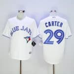 Blue Jays #29 Joe Carter White New Cool Base Stitched Jersey