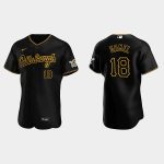 Pittsburgh Pirates #18 Ben Gamel Black Flex Base Stitched Jersey