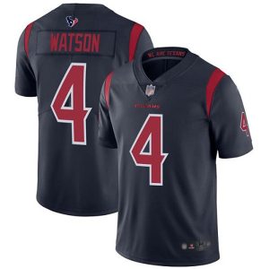 Houston Texans #4 Deshaun Watson Navy Limited Stitched Jersey