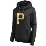 Pittsburgh Pirates Gold Collection Pullover Hoodie Black