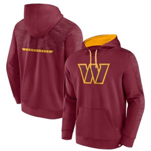 Washington Commanders Burgundy Defender Evo Pullover Hoodie