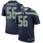Seahawks #56 Mychal Kendricks Navy Stitched Jersey