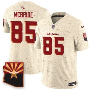 Arizona Cardinals #85 Trey McBride 2025 F.U.S.E. ¡°Rivalries¡± Vapor Untouchable Limited Football Stitched Jersey