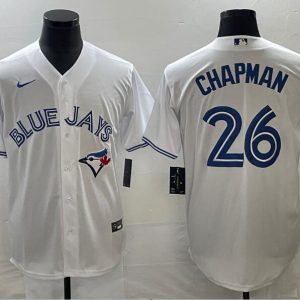 Toronto Blue Jays #26 Matt Chapman White Cool Base Stitched Jersey