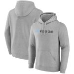 Utah Club Heather Gray Wordmark Logo Fleece Pullover Hoodie