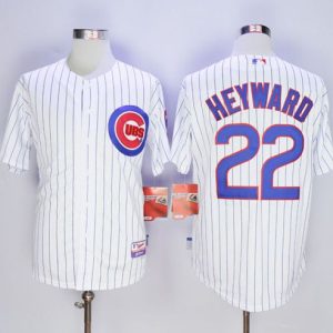 Cubs #22 Jason Heyward White Home Cool Base Stitched Jersey