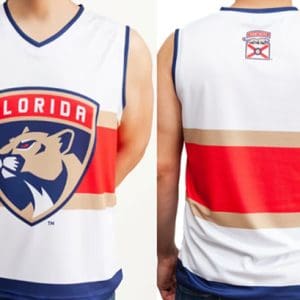 Florida Panthers White Tank Jersey