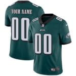 Eagles Customized Midnight Green Vapor Untouchable Limited Stitched Jersey