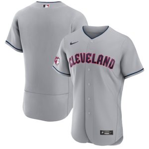 Cleveland Guardians Blank Gray Flex Base Stitched Jersey