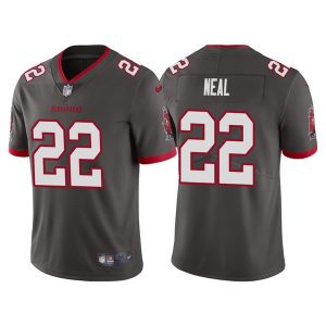 Tampa Bay Buccaneers #22 Keanu Neal Grey Vapor Untouchable Limited Stitched Jersey