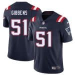 New England Patriots #51 Jack Gibbens Navy 2025 Vapor Limited Stitched Jersey
