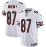 Chicago Bears #87 Jordan Murray White 2025 Vapor Stitched Jersey