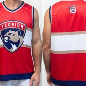 Florida Panthers Red Tank Jersey