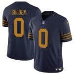 Green Bay Packers #0 Matthew Golden Navy The 1923 Classic Vapor F.U.S.E. Limited Football Stitched Jersey