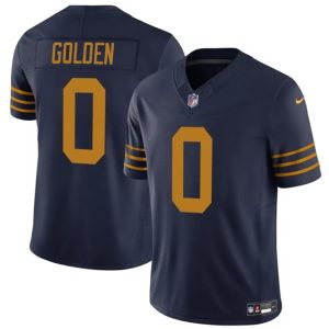 Green Bay Packers #0 Matthew Golden Navy The 1923 Classic Vapor F.U.S.E. Limited Football Stitched Jersey