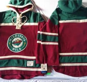 Wild Blank Red Sawyer Hooded Sweatshirt Stitched Jersey