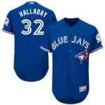 Blue Jays #32 Roy Halladay Blue Flexbase Authentic Collection Stitched Jersey