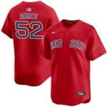 Boston Red Sox #52 Wilyer Abreu Red 2024 Alternate Limited Stitched Jersey