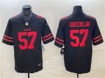 San Francisco 49ers #57 Dre Greenlaw Black Vapor Untouchable Limited Stitched Jersey