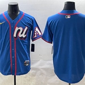 National League Arizona Diamondbacks Blank Blue 2025 All-Star Edition Limited Stitched Jersey