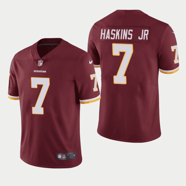 Washington Redskins #7 Dwayne Haskins Burgundy Red Vapor Untouchable Limited Stitched Jersey