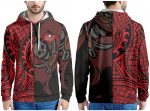 Tampa Bay Buccaneers Red Black Pullover Hoodie